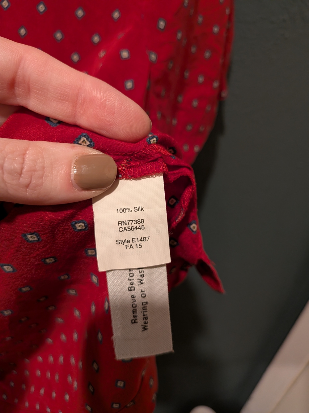 Madewell Silk Blouse - Picture 3 of 5